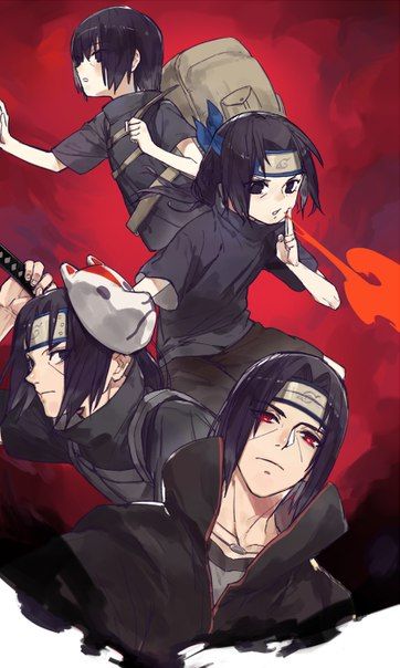 Itachi Growing Up Through The Years | Anime Images